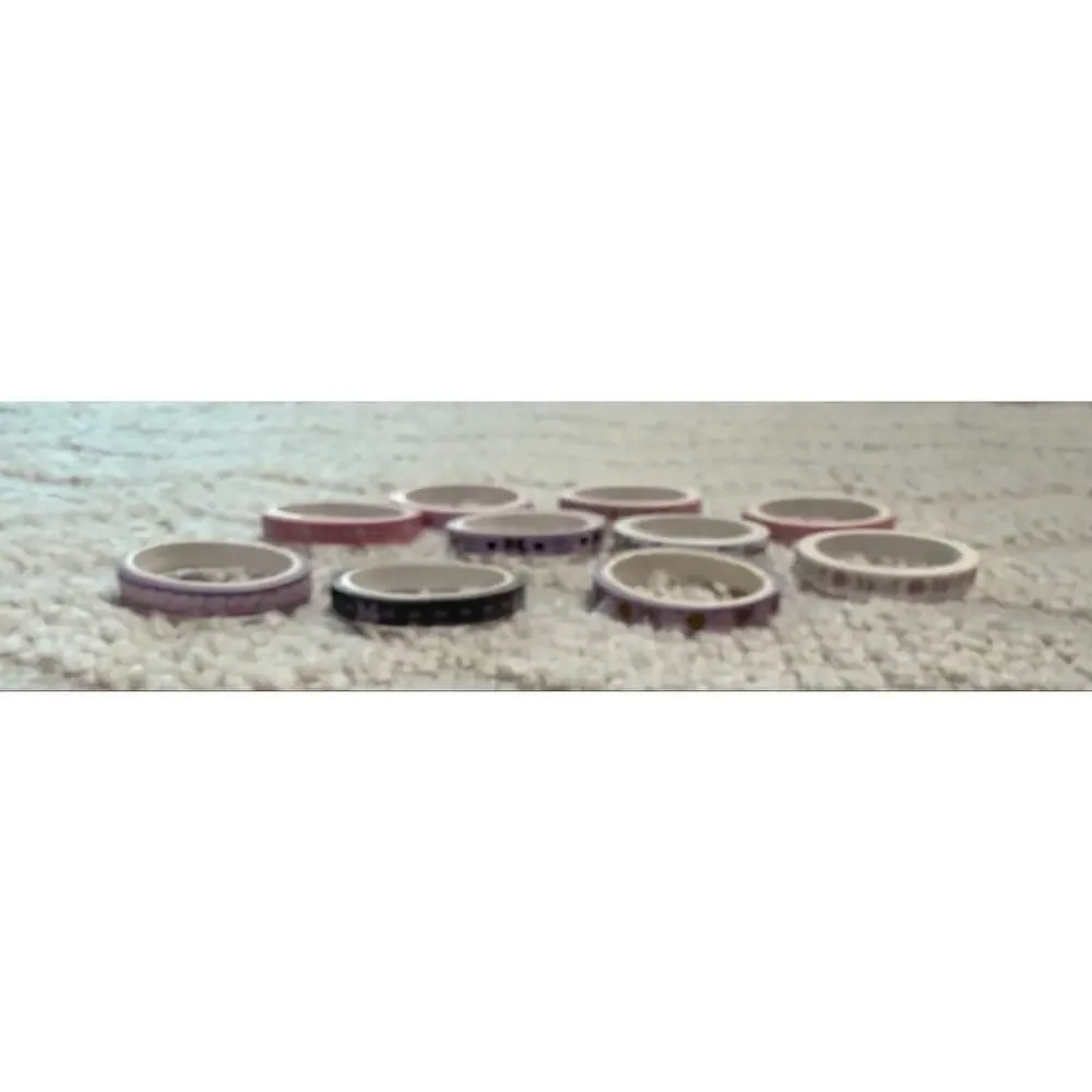 Sanrio Kuromi & My Melody Kawaii Washi Tape Set - 10 Roll Variety Pack